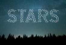 Color Stars Font Poster 1