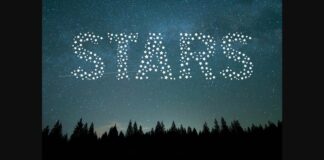 Color Stars Font Poster 1