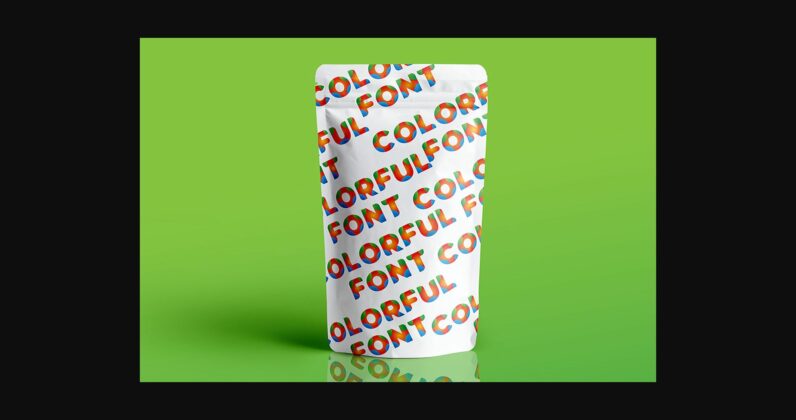 Colorful Font Poster 6