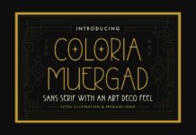 Coloria Muergad Font Poster 1