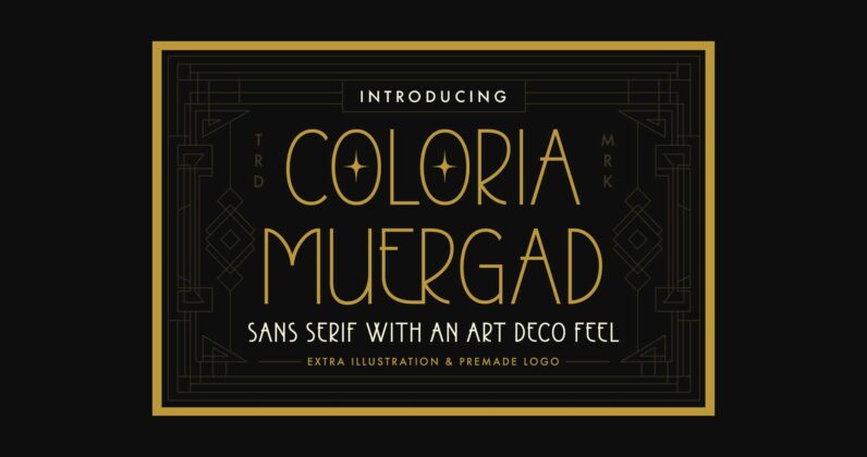 Coloria Muergad Font Poster 1