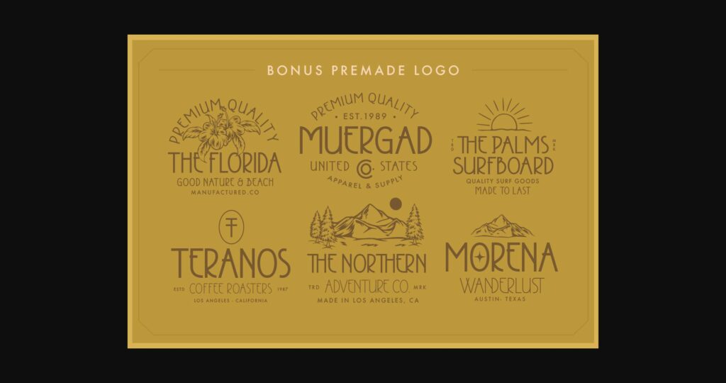 Coloria Muergad Font Poster 7