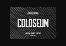 Coloseum Font Poster 1
