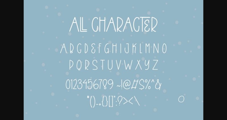 Colour Happy Font Poster 9