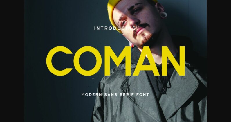 Coman Font Poster 3