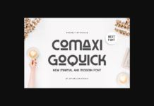 Comaxi Goquick Font Poster 1