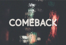 Comeback Font Poster 1