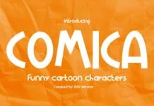 Comica Font Comica Font Poster 1