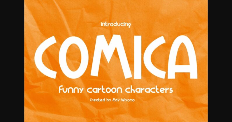 Comica Font Poster 1