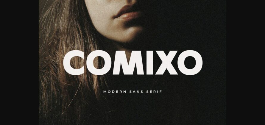 Comixo Font Poster 3