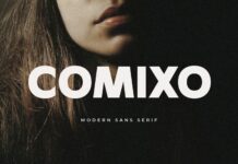 Comixo Font Poster 1