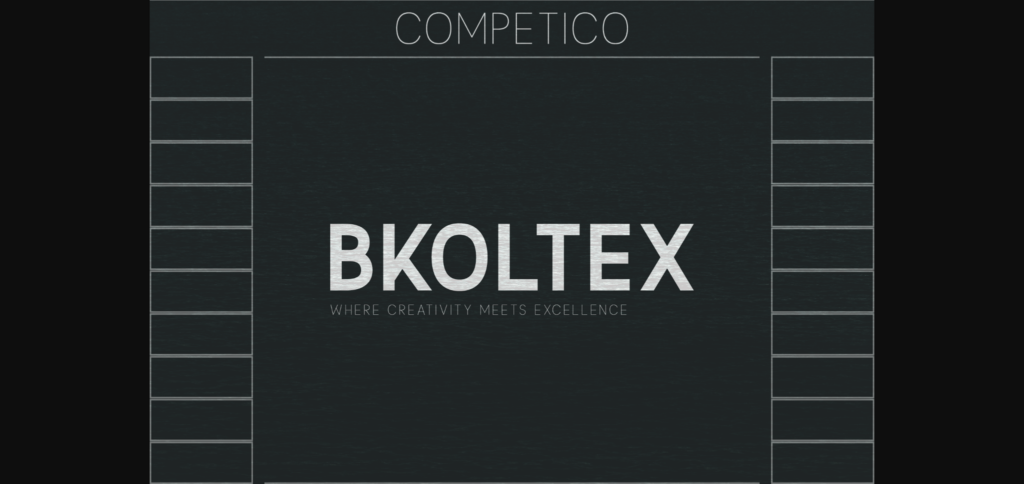 Competico Font Poster 5