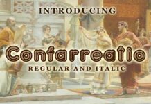 Confarreatio Font Poster 1