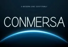 Conmersa Font Conmersa Font Poster 1