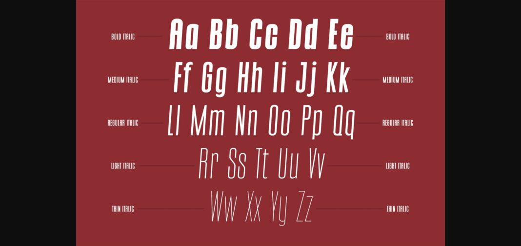 Conquest Sans & Slab Serif Font Poster 10