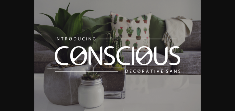 Conscious Font Poster 3