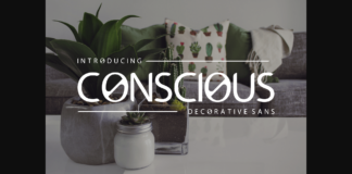 Conscious Font Poster 1