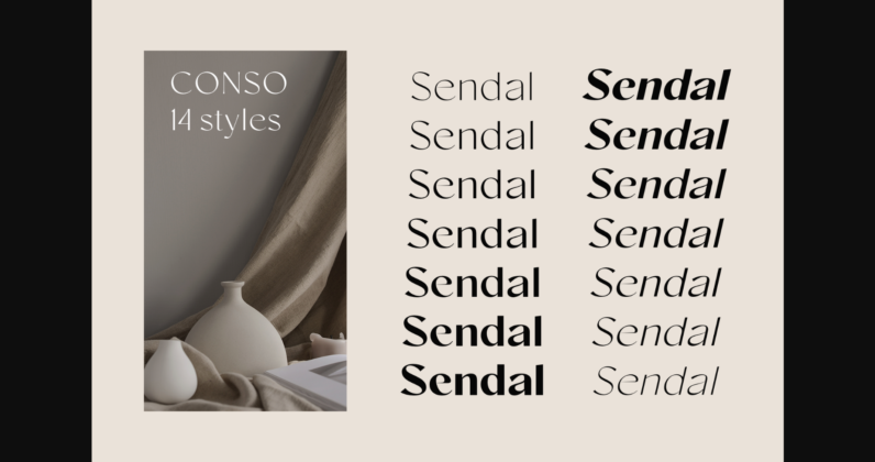 Conso Font Poster 5