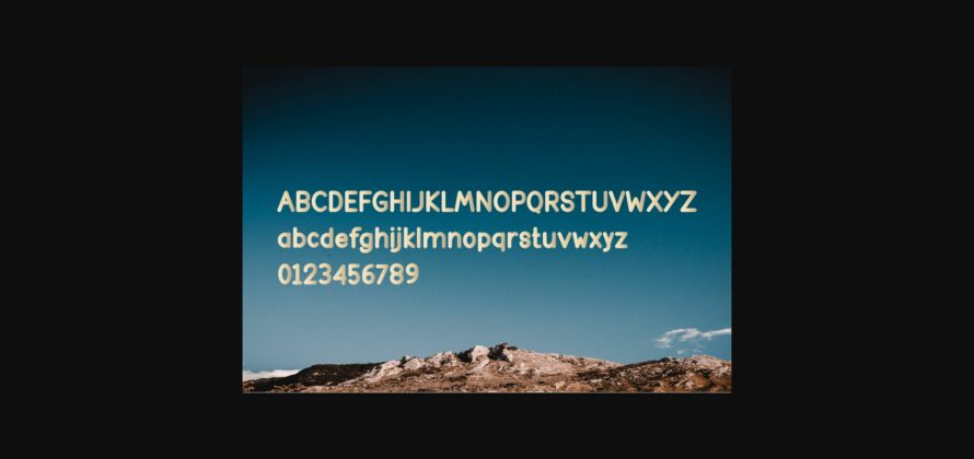 Contento Font Poster 7