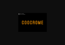 Coocrome Font Poster 1