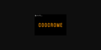 Coocrome Font Poster 1