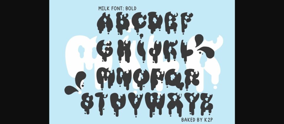 Cookies and Milk Font Poster 10