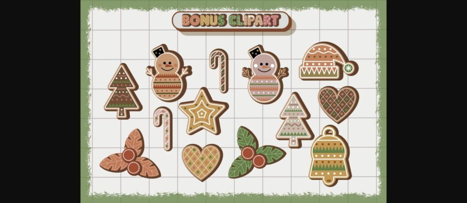 Cookies for Santa Font Poster 6