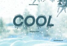 Cool Font Poster 1