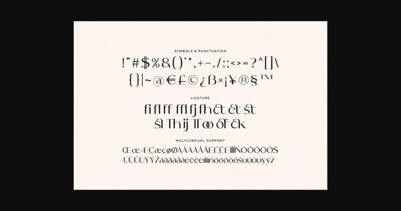 Coomingos Font Poster 5