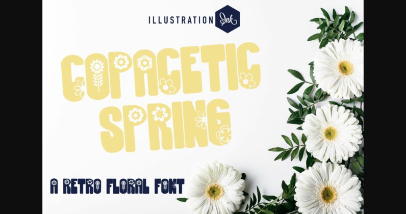 Copacetic Spring Font Poster 3