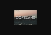 Copeland Font Poster 1