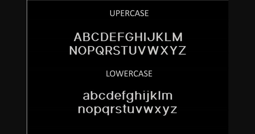 Corch Font Poster 7