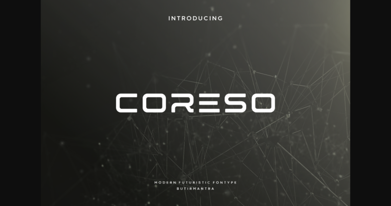 Coreso Font Poster 3
