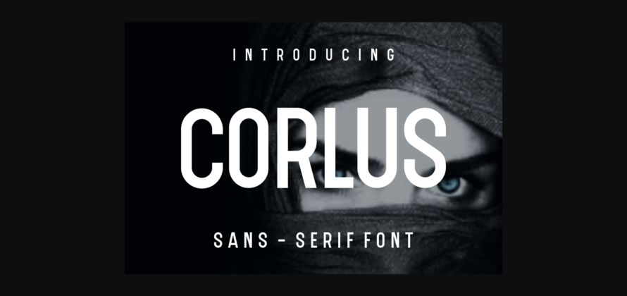 Corlus Font Poster 1