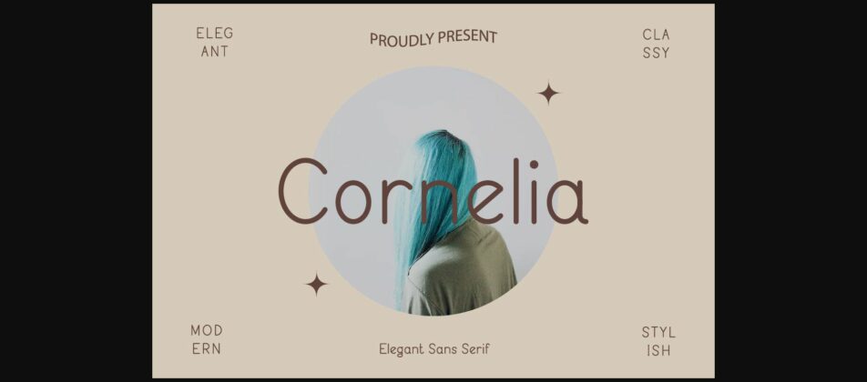 Cornelia Font Poster 3