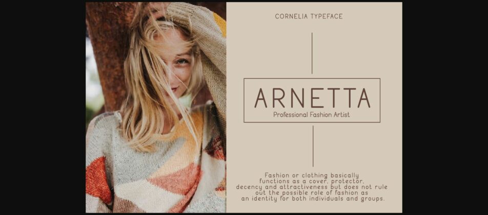 Cornelia Font Poster 6