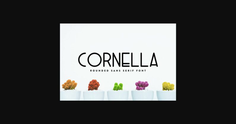 Cornella Font Poster 3