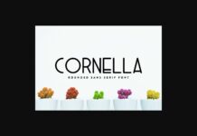 Cornella Font Poster 1