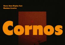Cornos Font Poster 1
