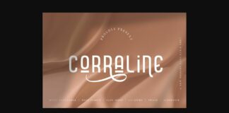 Corraline Font Poster 1