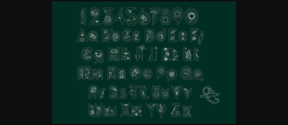 Cosmos Font Poster 6
