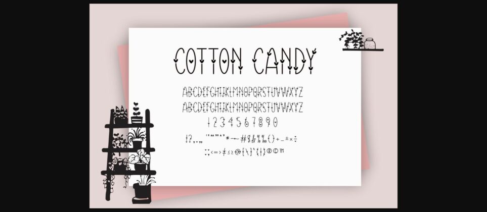 Cotton Candy Font Poster 5