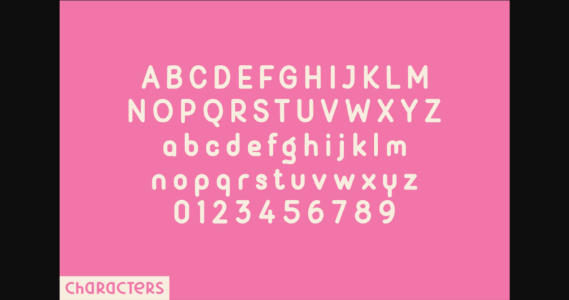 Cotton Candy Font Poster 4