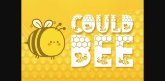 Could Bee Font Poster 1