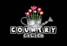 Country Calico Font Poster 1