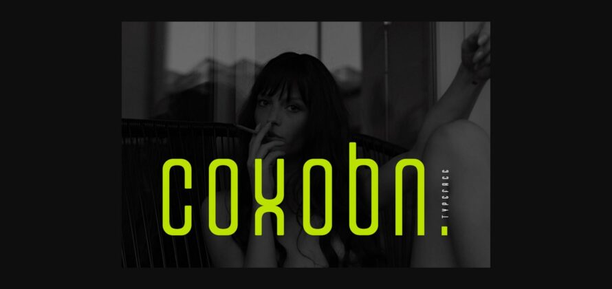 Coxobn Font Poster 3