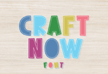 Craft Now Font Poster 1