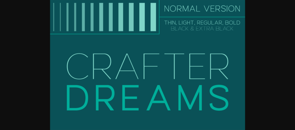 Crafter Dreams Font Poster 3