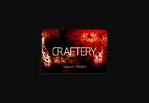 Craftery Font Poster 1
