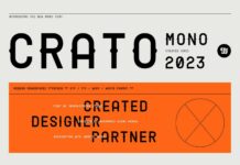 Crato Mono Font Poster 1